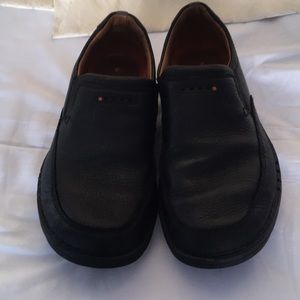 Unstructured by Clark’s black shoes Size 9W